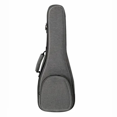 A Newer Good Price High Quality Durable Grey Ukulele Bag with Thickened Shoulder Strap Fashionable Cool