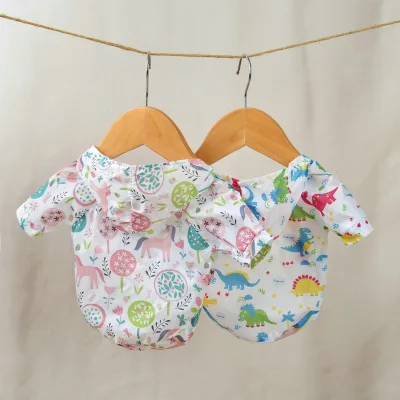 Wholesale Stocked Long-sleeved Sun-protective Clothing for Small Puppy Pet Dog