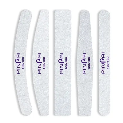 Professional Dual  Grit Nail Files  Custom Branded Manicure Tools with Sandpaper Surface for Nail Trimming