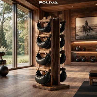 Functional Strength Training Sandbag Heavy Duty Weighted Equipment Space Saving with Custom Logo for Commercial Gym Studio