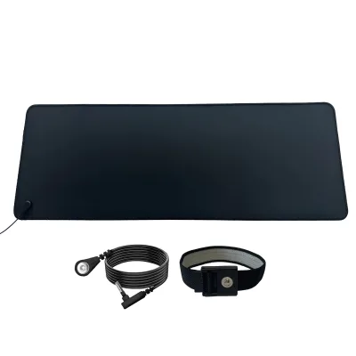 Modern Design Universal Grounding Earthing Mat Kit With Cord EMF Shielding Therapy Pads