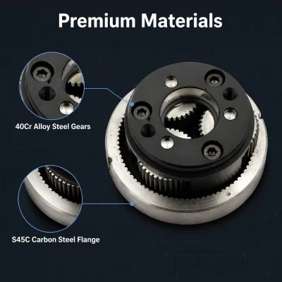 Custom Gearbox Reducer Transmission Bearing Gear Planetary Gearbox Components