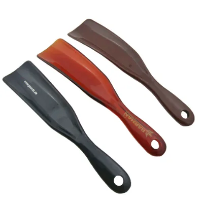 Custom Mini Shoe Horn Manufacturers Fashion Lazy Short Handled Hand Shoe Horn