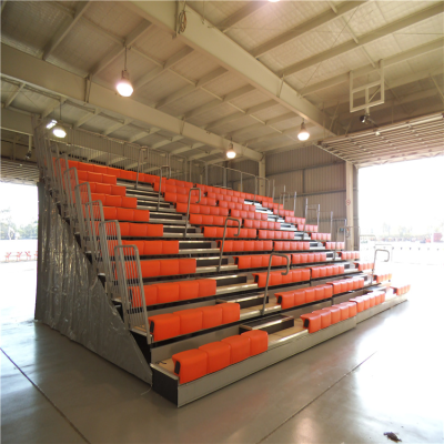 Stands Outdoor Demountable Bleacher Sports Field Bleacher with Tip-up Stadium Plastic Seating