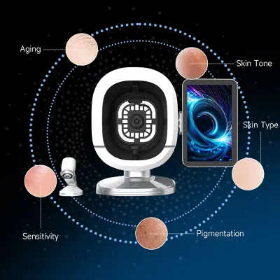 AI Skin Analysis Machine 36 Million Pixel Analysis Skin Problems Wrinkle Detection Handhold Microscopic Scalp Detector