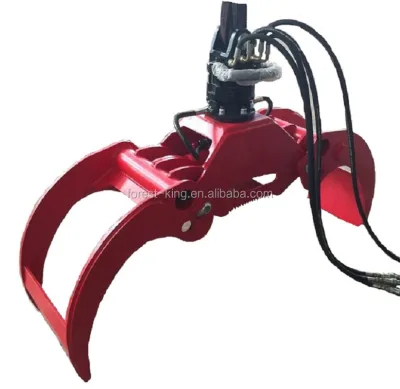 Forestry Log Rotating Grapple for Timber Catching and Loading