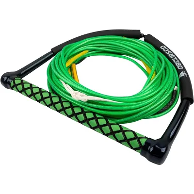 Hot Selling 5ft-75 ft Wakeboard Rope 4 Section Dyneema Watersport Rope with EVA Handle for Wakeboard Water Ski and Kneeboard