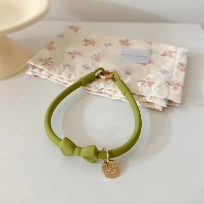 Candy Color Mobile Phone Strap for Iphone 16E Silicone Bow Shape Anti Lost Bracelet Mobile Phone Case Cover