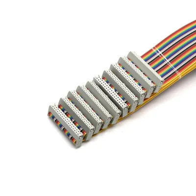 High Quality Custom 2.54 Flat Cable Rainbow Cables 3Amp 500V AC Color Line Wire Connection Line for Home Application