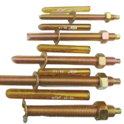 High Quality Steel Expansion Anchor Stud Bolt Galvanized Finish Manufacturer 4.8/ 8.8/ 10.9/ 12.9 Grade for Construction