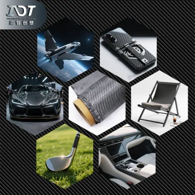 New Style 3K 200GSM Single-sided Silver-plated Twill Carbon Fiber Fabric Cloth