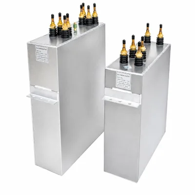 High Voltage Power Capacitor 7.2kv Water-Cooled Resonant Capacitor for Induction Melting Furnace