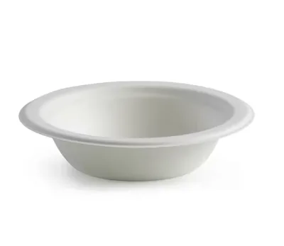 Factory Wholesale Paper Bowl Sugarcane Bowl NO Added Pfas 8oz 12oz 24oz 32oz Bagasse Salad Bowl