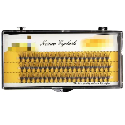 Private Label 10D Individual Eyelash Clusters Mink Individual Lashes With Eyelash Private Branding