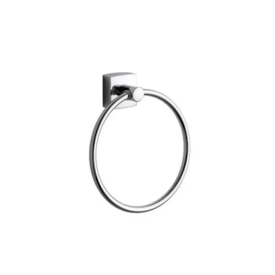 Bathroom Zinc-Alloy Towel Loop Clothes Ring Wall-mounted Towel Ring