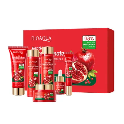 G Niacinamide & Hyaluronic Acid Brightening Hydrating Rejuvenating Luxurious 6-Piece Facial Care Set for Women All Skin Types