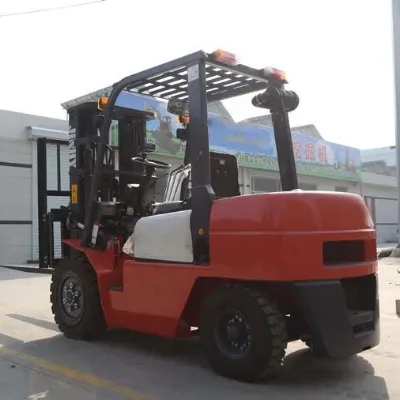 3ton diesel Powered Four-wheel Drive Hydraulic Internal Combustion Forklift on Sale!