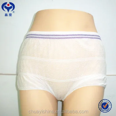 Washable Seamless Postpartum Underwear Disposable Panties With M,L,XL,2XL Size