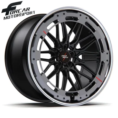 Aluminum T6061 Forged and Casted Passenger Car Auto Parts Alloy Rims Rines Wheels Rim