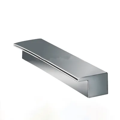 Factory Wholesale Garden Ornament Stainless Steel Swimming Pool Wall Spillway Waterfall Blade Cascade with Led Light