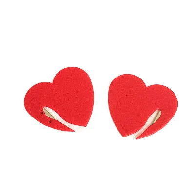 Hot Selling Promotional Custom Logo Heart Shaped Letter Opener