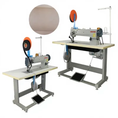 Industrial Double Needle Walking Foot Sewing Machine Tent Sewing Machine with Double Needles
