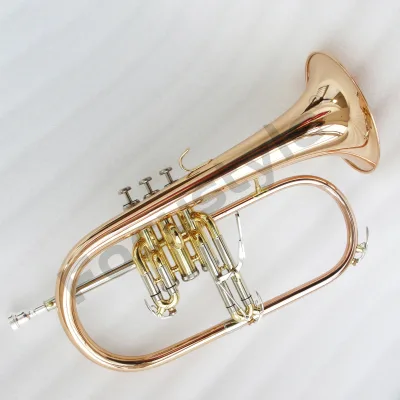 Good Quality Chinese Flugelhorn (FFG-300) Good Price Upgraded Flugelhorn Trumpet