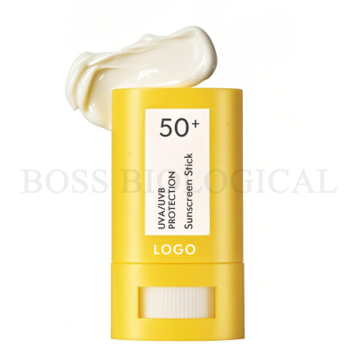 Custom Logo Mineral Sunscreen Stick SPF 50 Broad Spectrum SPF Titanium Dioxide & Zinc Oxide Water-Resistant Sun Protection Cream