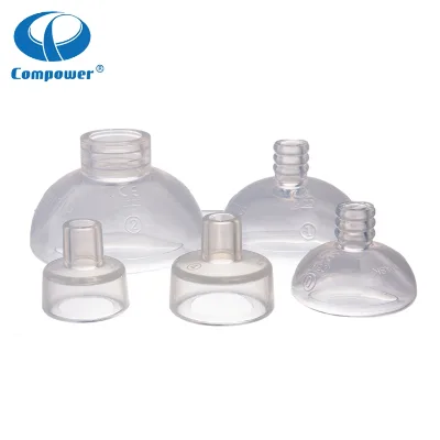 Compower Artificial Ventilation Facial Silicone Anesthesia Mask