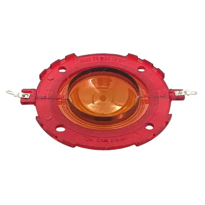 High Quality Wholesale 51.6mm Red Plastic Loudspeaker Accessories Speakers Parts Tweeter Diaphragm