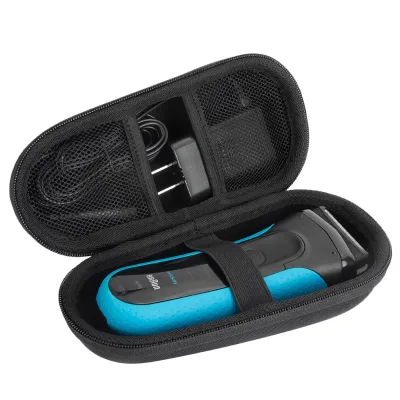 Portable EVA Waterproof Anti-Pressure Excellent Storage Case Quality Carrying Digital Storage Gadget Cable Bag for Data Wire
