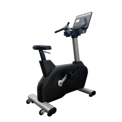 Custom Fitness Equipment with New Design CE Certified Upright Exercise Bike for Gym Use and Body Building