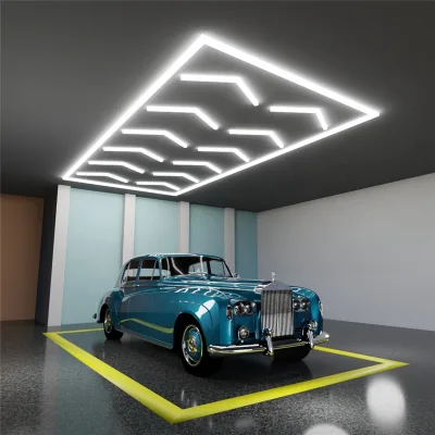 Hot Sale High Effective Inspection Light Industrial Workshop Car Workshop Led Lights Global Professional