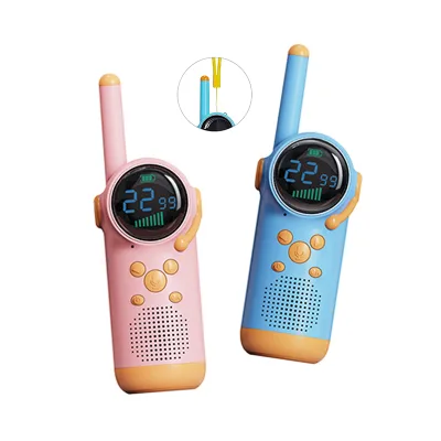 Walkie Talkies for Kids Rechargeable, Birthday Gifts for Boys Girls,Family Games Outdoor Hiking Camping