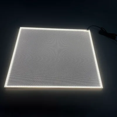 Frameless LED Light Sheet Custom Shape PMMA Single Color/ RGB /RGBW/ Tunable White