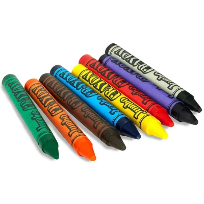 Non toxic custom crayons set crayon de couleur wax crayon set for kids drawing