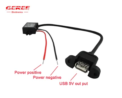 Tiny DC-DC Step-Down Module 12V/24V to 5V 3A 15W Car USB Power Converter Voltage Regulator