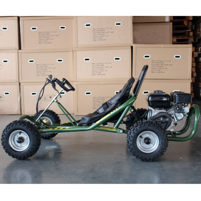 Playground Powerful 196cc Air-cooled Karts High Quality Baking Paint Process Children Go-cart