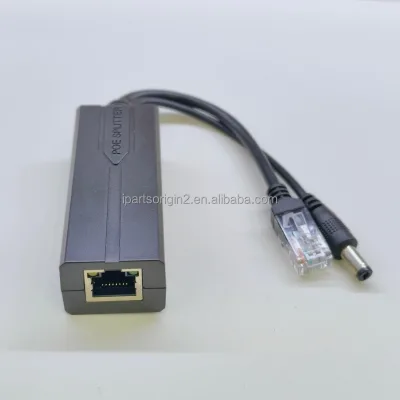 Isolated Type 12V 2A POE Power Splitter 48V to 12V 1A/2A POE Injector Separator Gigabit Ethernet POE Splitter for CCTV Camera