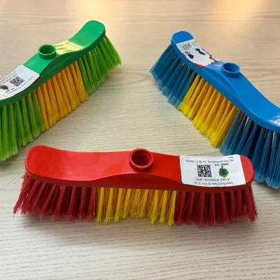 Sweeping Plastic Broom Head with Handle