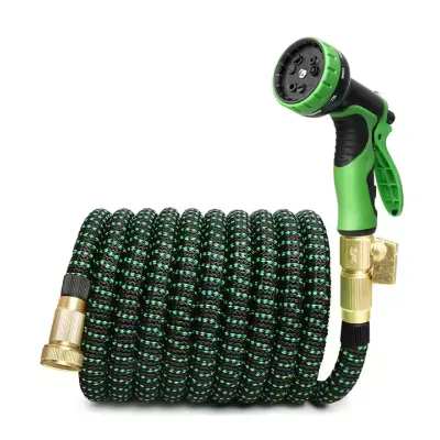 High Pressure Heavy Duty Long Lightweight 50ft Retractable 100ft Expandable -001