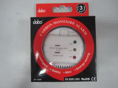 Mini Carbon Monoxide Alarm EN50291 CE ROHS Approved CO ALARM with Mini Size Fashion Outlook CO Detector