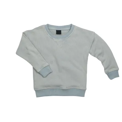 Spring autumn children clothing boutique baby kids boys pullover sweatshirt children sweater top Grey Tan Sky Crew Neck Sweaters