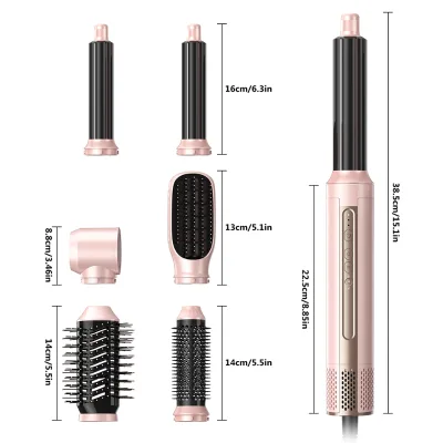 6 in 1 Hair Dryer with High-Speed Curl & Straight Styling Blow Dryer for Versatile Haircare