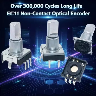 EC11 Optical Photoelectric Encoder 20 Position Pulse Industrial Grade Rotary Switch Oscilloscope Medical Devices Parts
