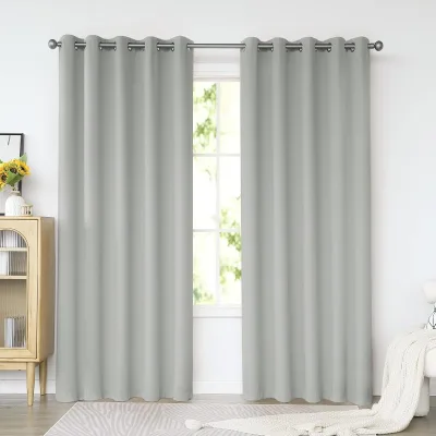 Factory OEM Manufacturer Supply Custom Blind Blackout Luxury Wave Modern High Shading Window Curtain for Home Use