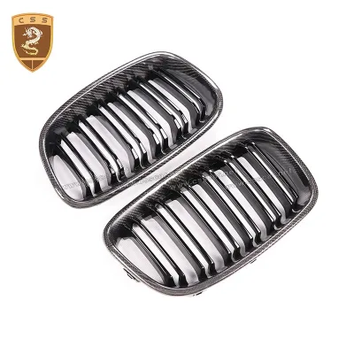 Gloss Black New Car Front Grill Grilles Auto Front Grille for BMw 1 Series F20