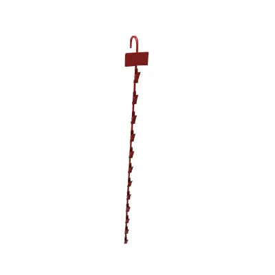 Supermarket Grocery Store Retail Metal 12 Display Hanging for Clip Strip for Warehousing & Supermarket Supplies