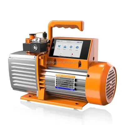 High Pressure 7CFM Vacuum Pump with SVP-7 Solenoid Valve Graph Touch Screen Display and Data Logging Via App Elitech