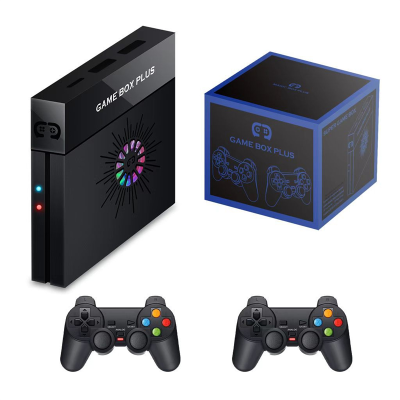 Super Game Box Retro Gaming Consoles 4K HD Output TV Wireless Controls Built in 9000+ Games TV Box X6 Video Game Console
